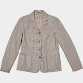 GIACCA BLAZER IN PELLE