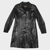 TRENCH IN VERA PELLE