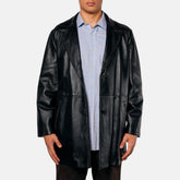 Giacca Lunga Scout in Vera Pelle