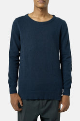 Barbour Maglioncino blu navy uomo vintage second hand, fronte
