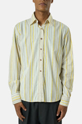Murphy & Nye Camicia giallo uomo vintage second hand, fronte