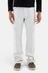 Denim Lee white, vista frontale