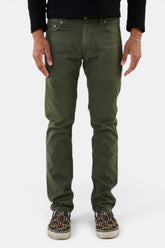 Pantaloni Carhartt verde, vista frontale