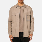 Giacca Camicia Etro in Pelle