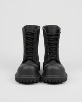 Balenciaga stivali neri unisex vintage, fronte