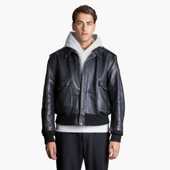 Bomber in Pelle Schott