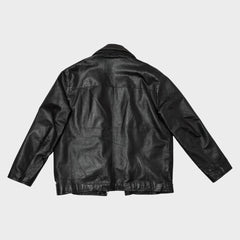 GIACCA PELLE DOPPIO PETTO