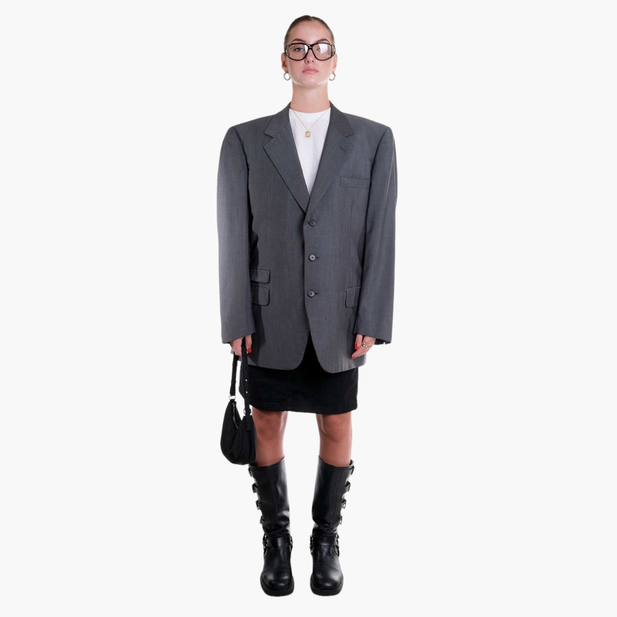 Blazer Burberry Light Grey Vintage