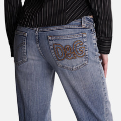 Jeans in denim Dolce e Gabbana