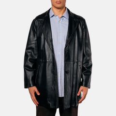 Giacca Lunga Scout in Vera Pelle