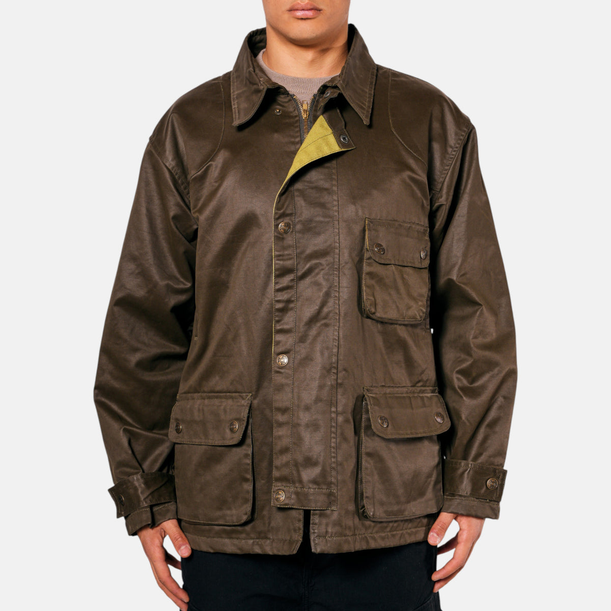 Giacca Cerata Gold by CTB Olive Green – TG 52