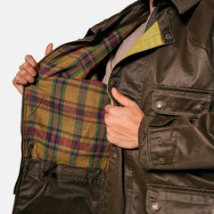 Giacca Cerata Gold by CTB Olive Green – TG 52