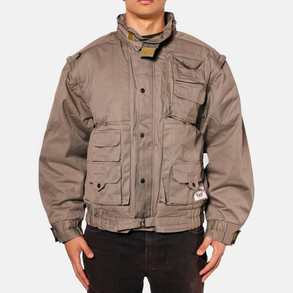 Bomber Military Grigio Fango – TG L