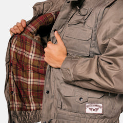 Bomber Military Grigio Fango – TG L