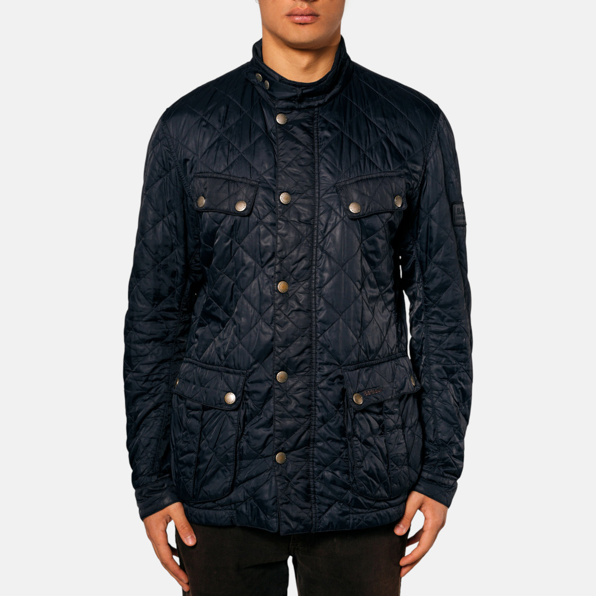 Piumino Trapuntato Barbour Blu Navy – TG XL