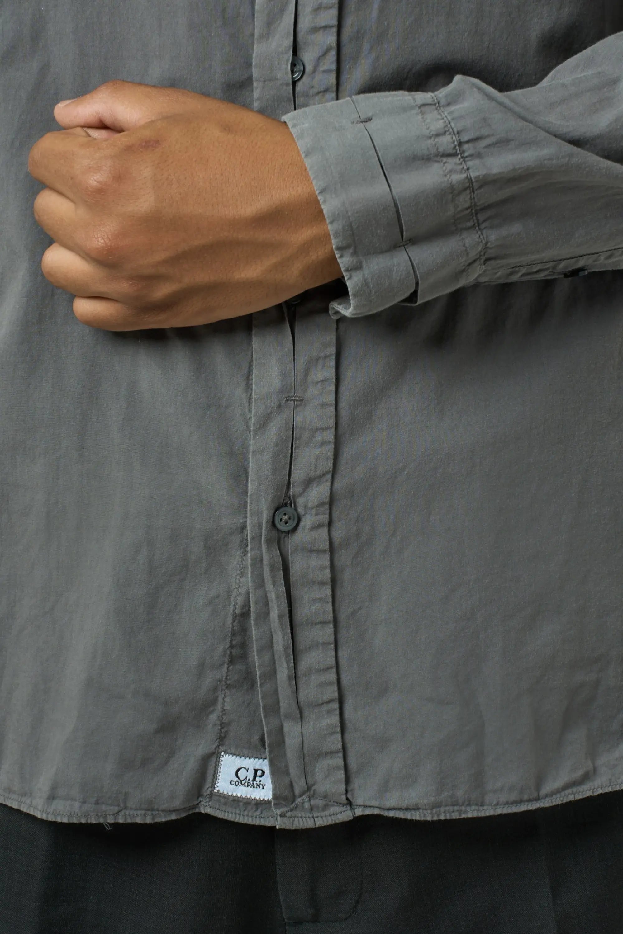 C.P. Company Camicia grigio uomo vintage second hand, retro