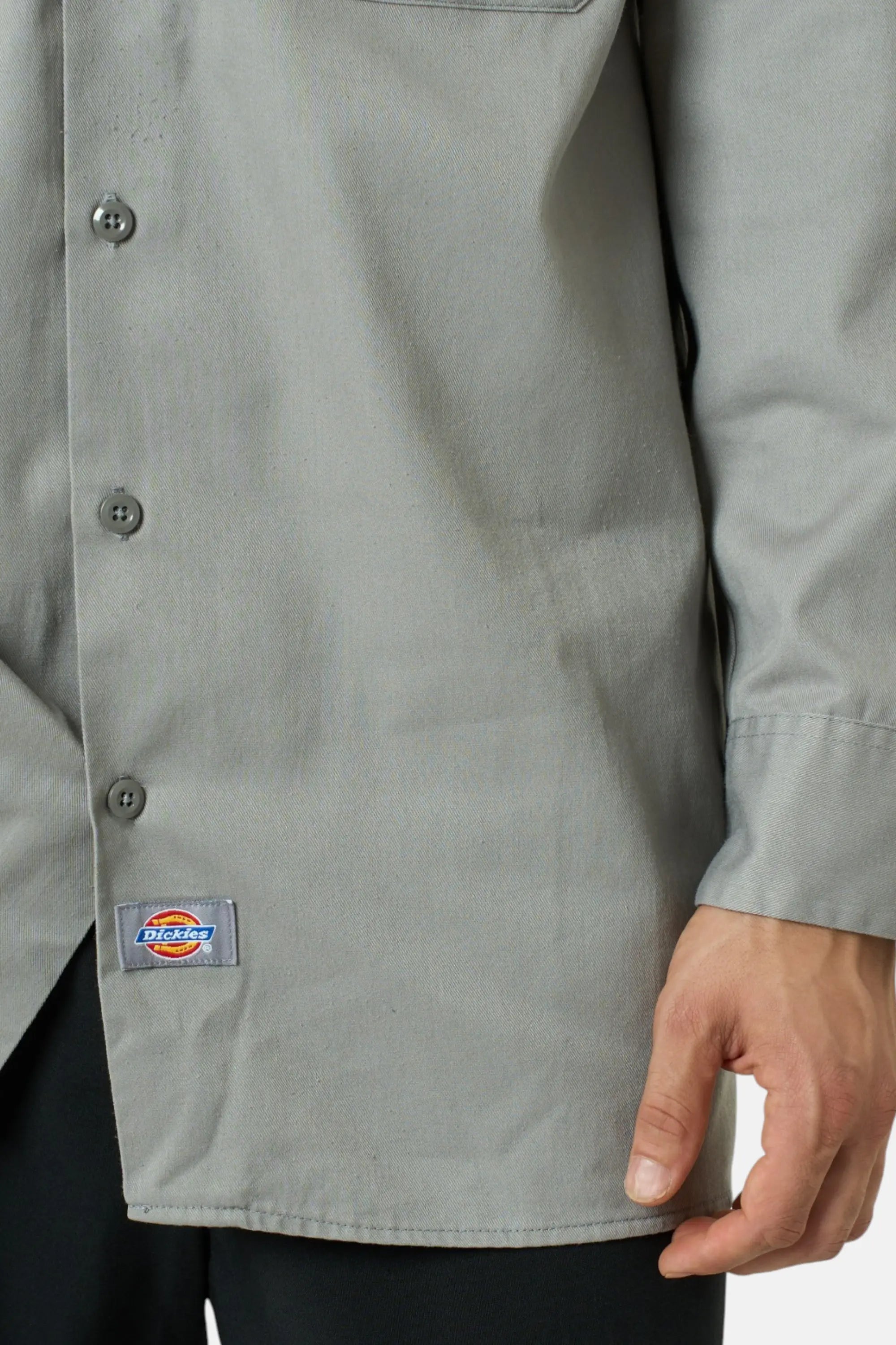 Dickies Camicia grigio uomo vintage second hand, retro