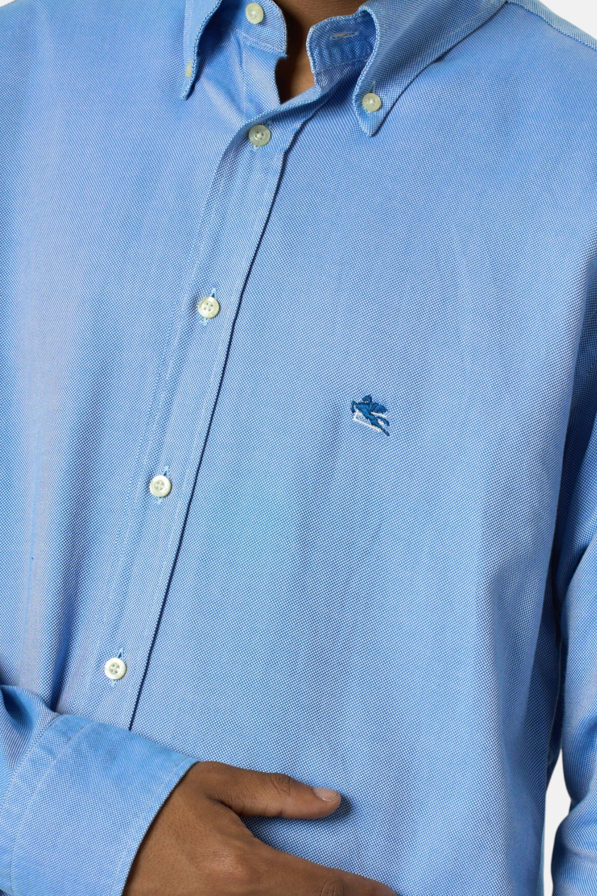 Etro Camicia azzurro uomo vintage second hand, retro