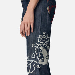 Jeans denim donna Y2K