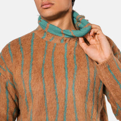 Maglione Alpaca Danilo Paura Collo Alto