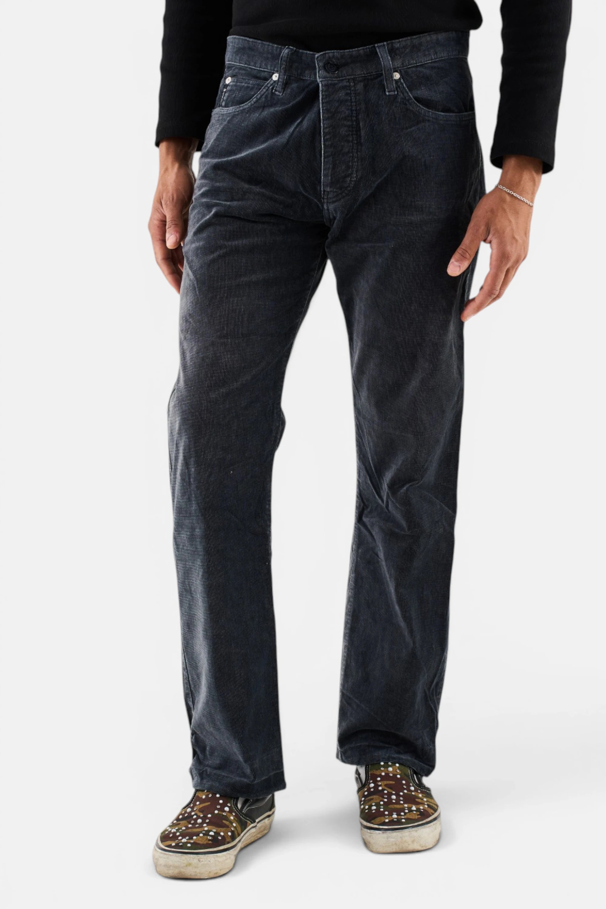 Jeans Armani black, vista frontale