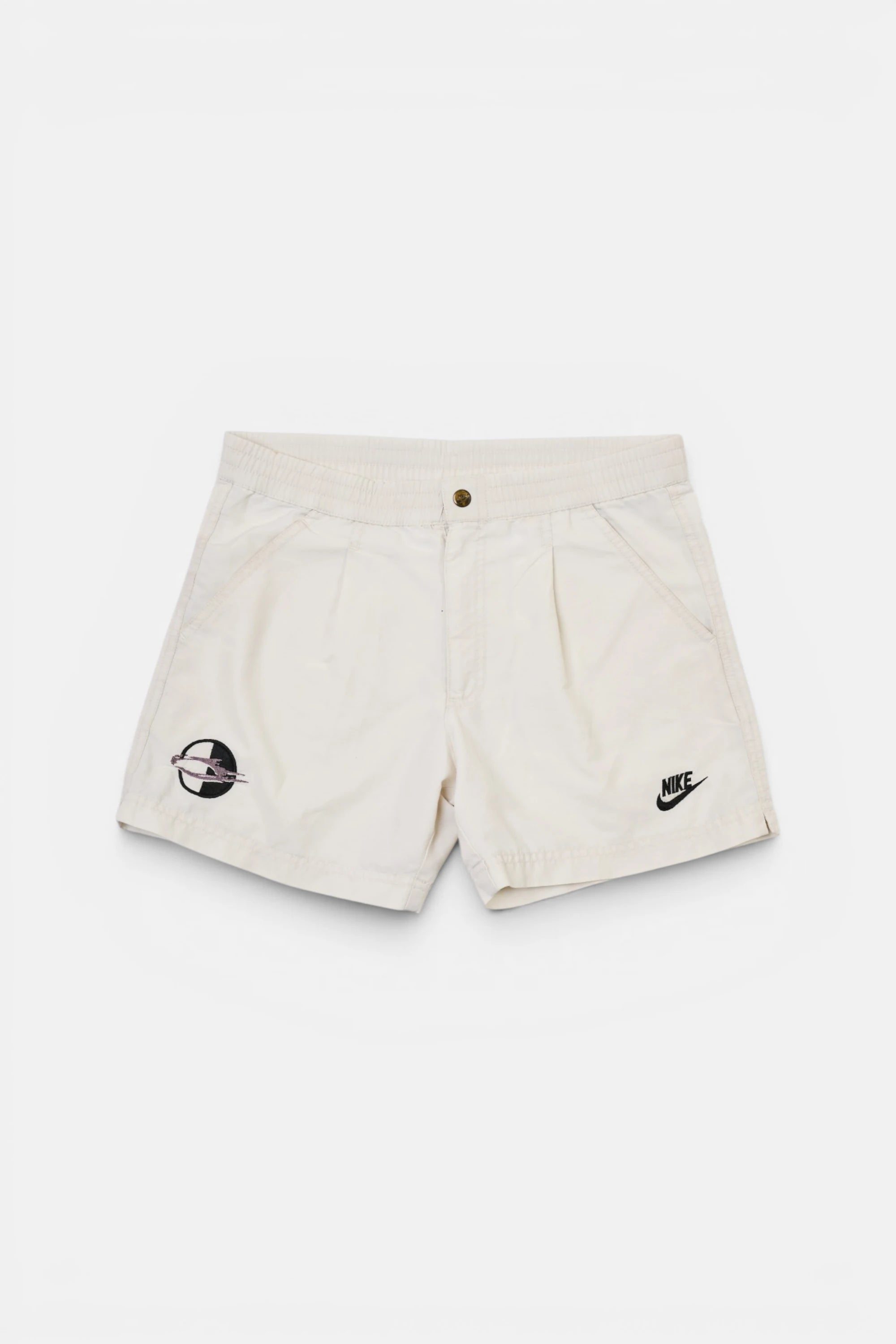 Short Nike panna, vista frontale