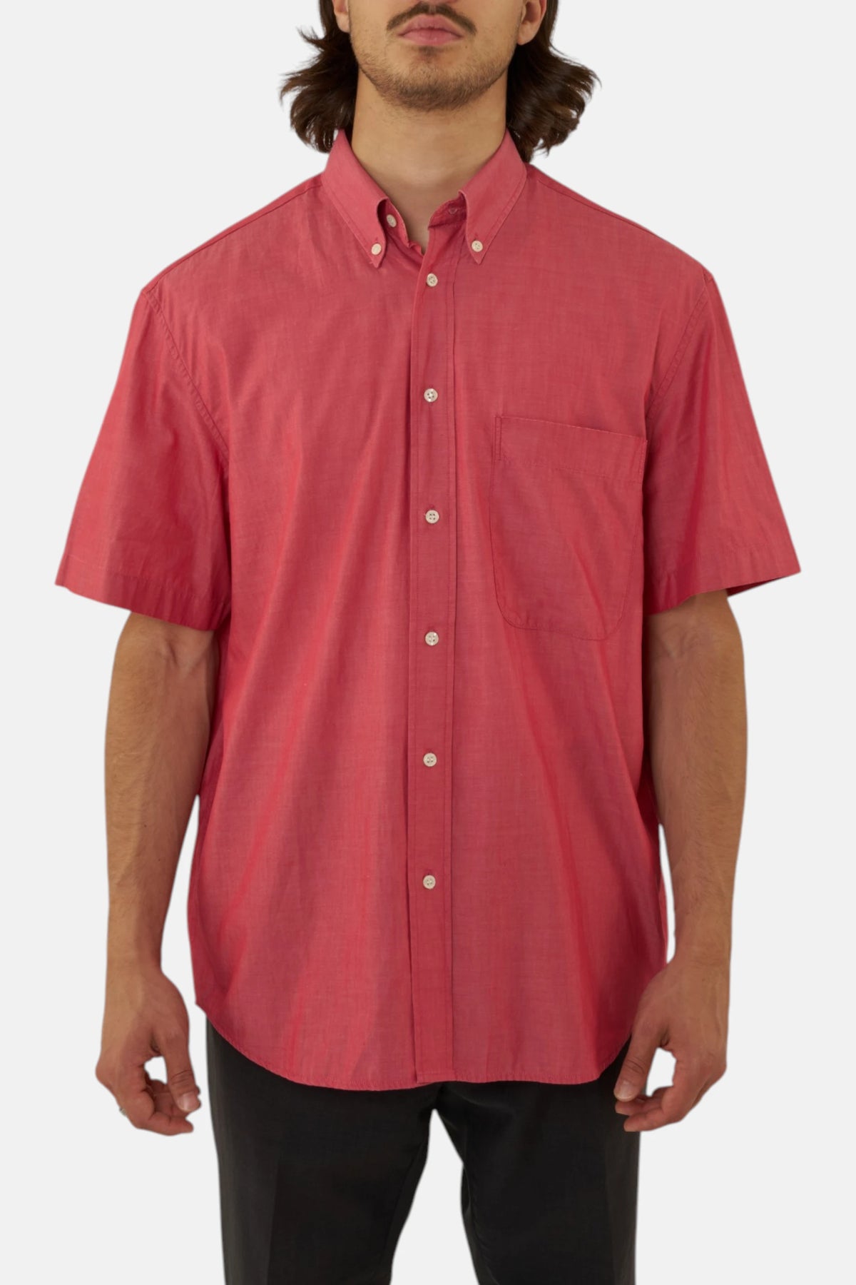 Cacharel camicia porpora, vista frontale