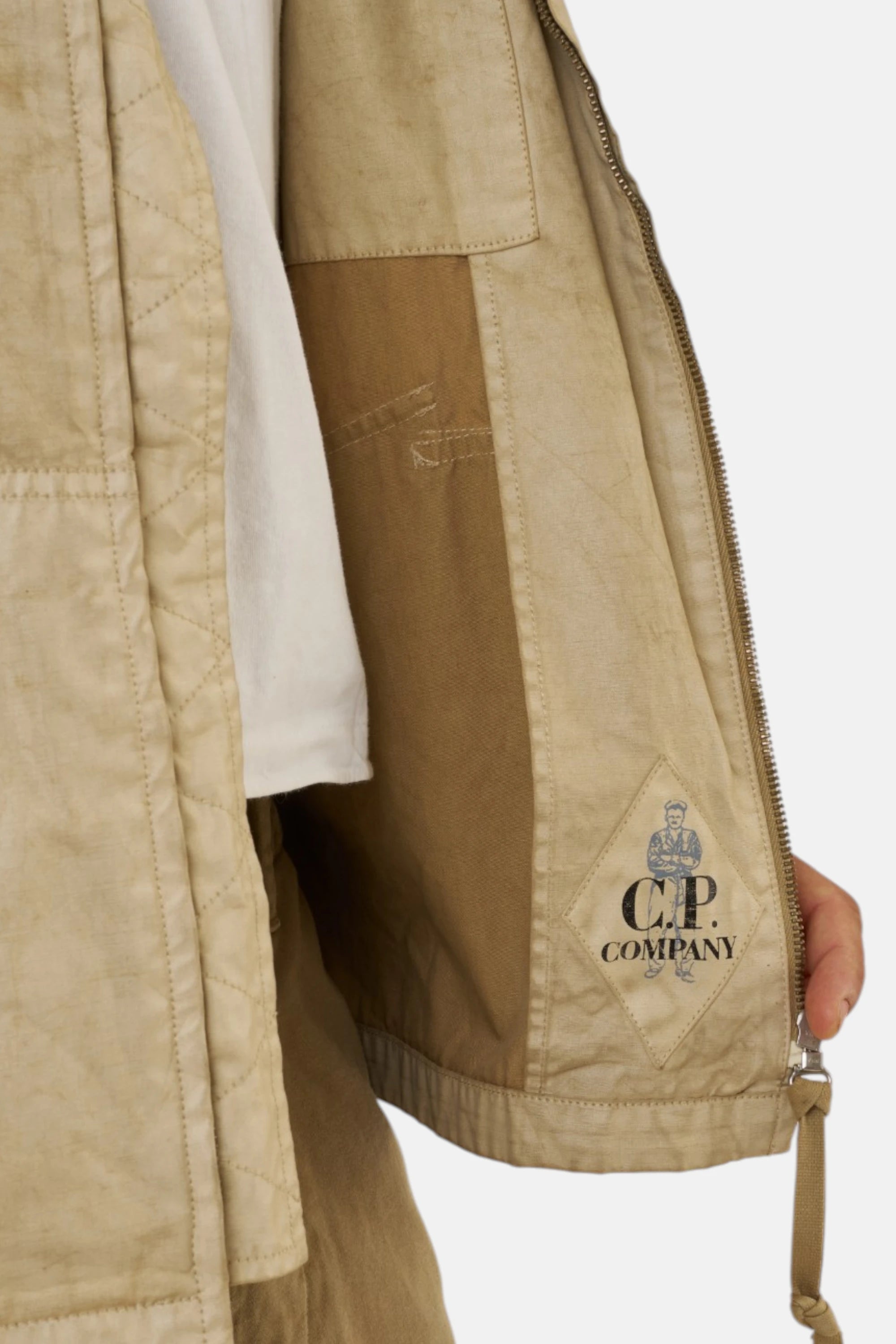 C.P. Company Jacket, dettaglio firma