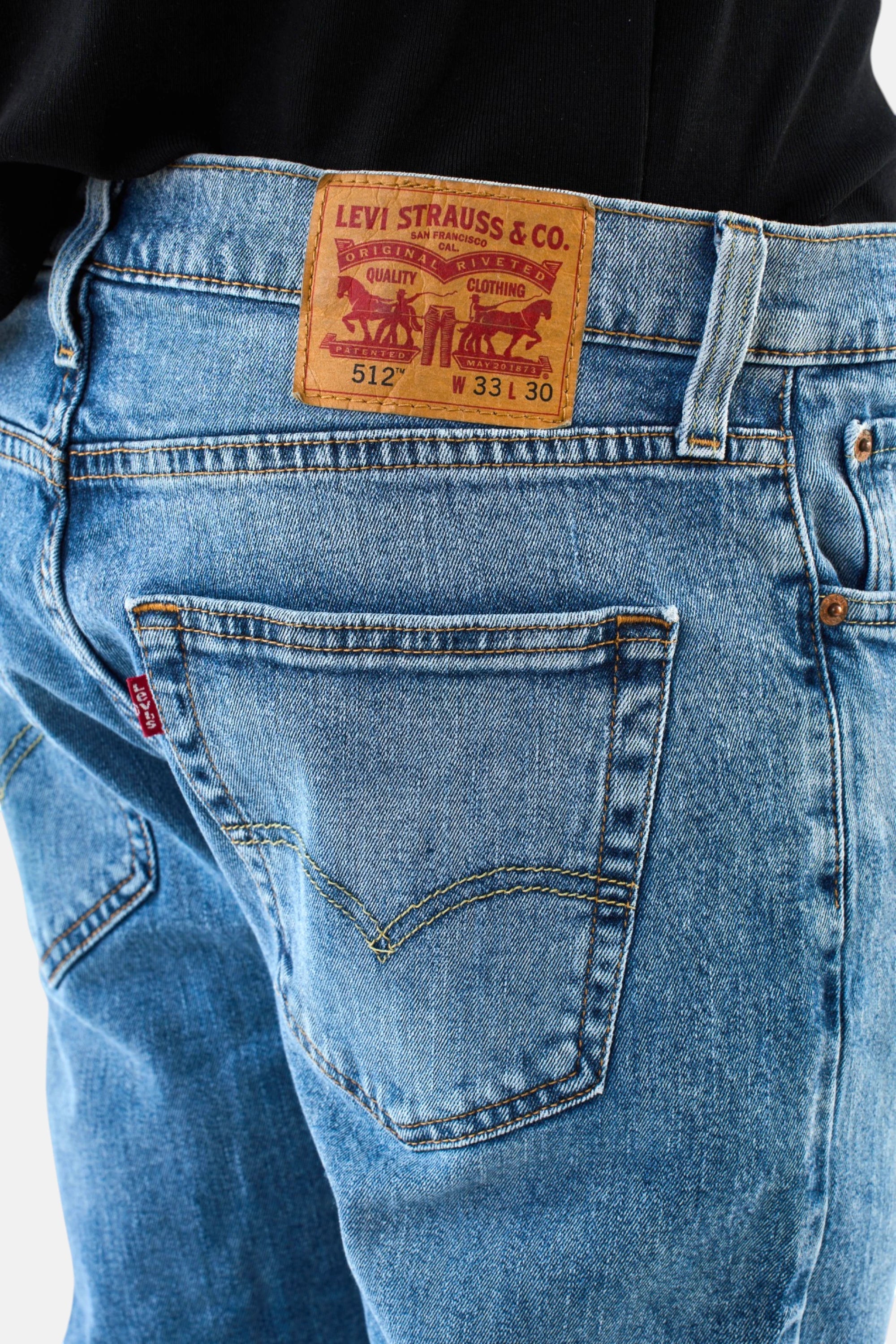 Jeans Levi's denim, dettaglio