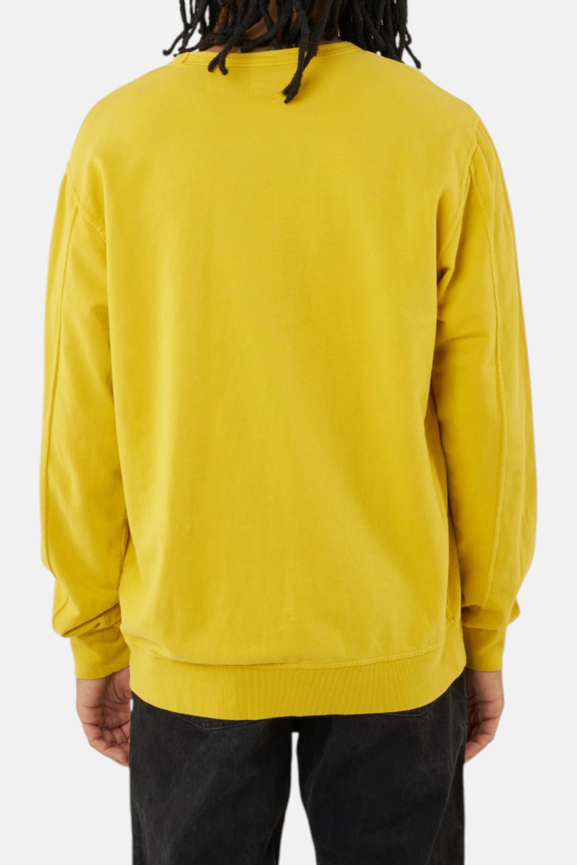 C.P. Company Felpa yellow, dettaglio
