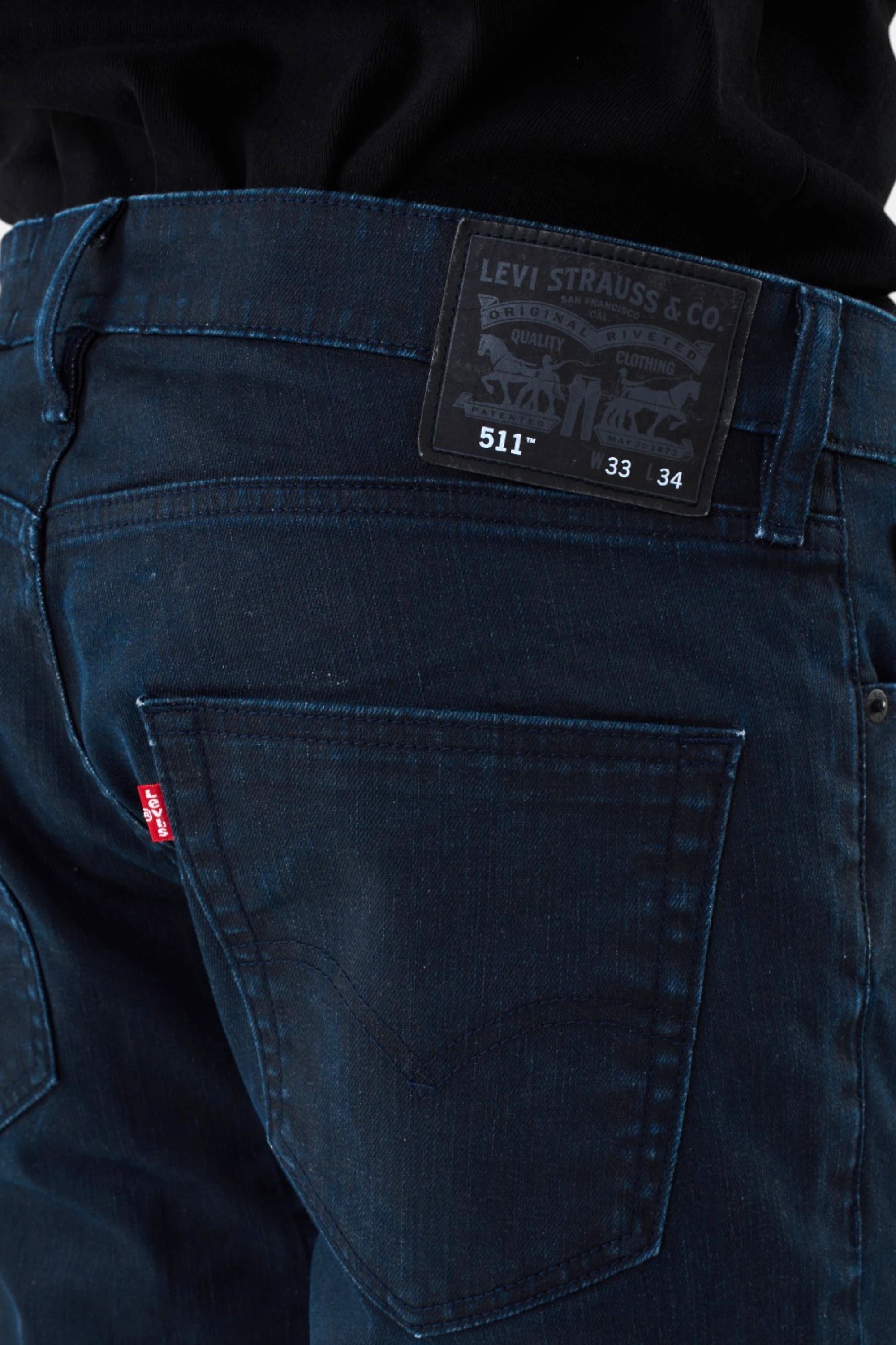 Jeans Levi's 511 dark blue, dettaglio
