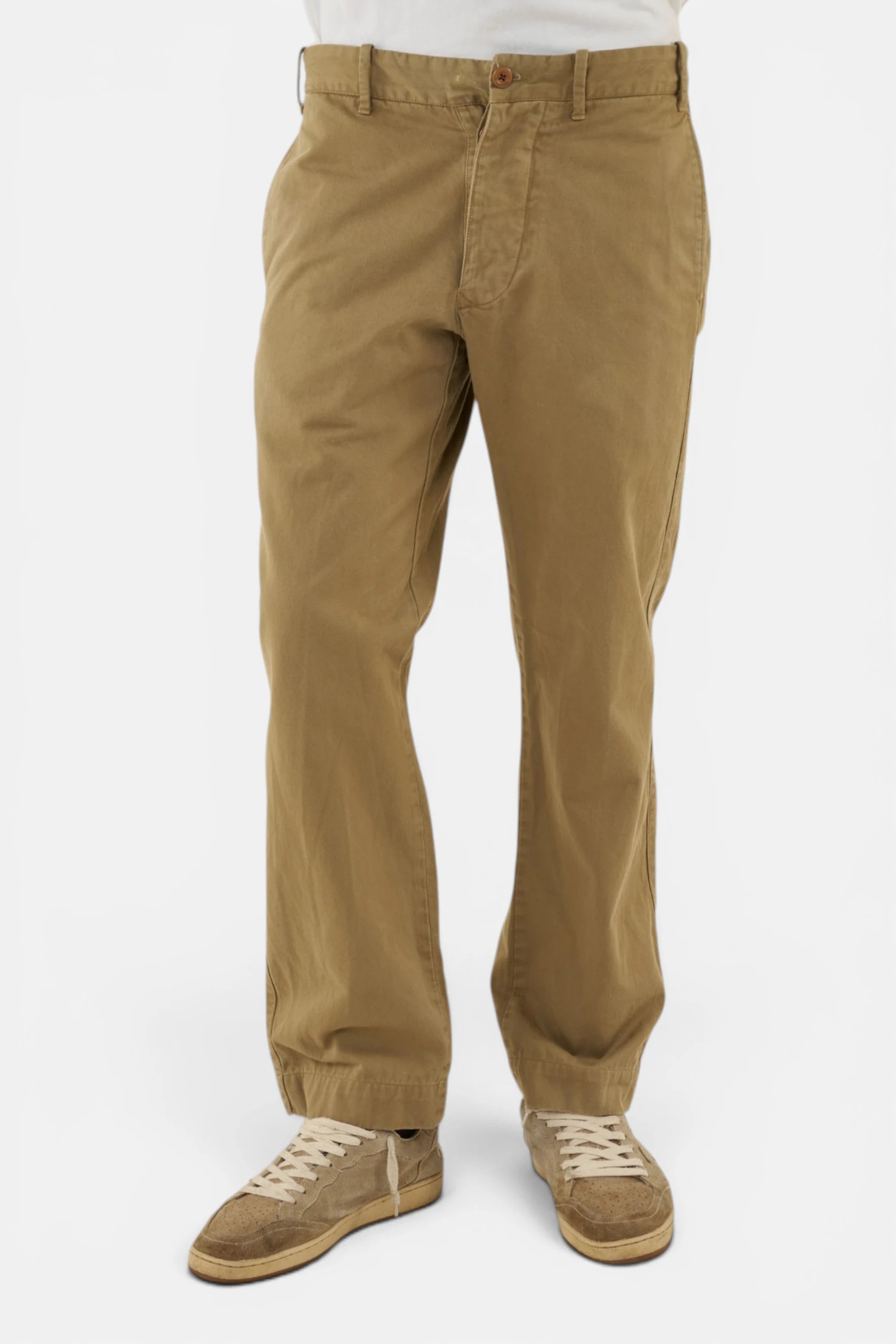 Stone Island pantalone dark beige, vista frontale