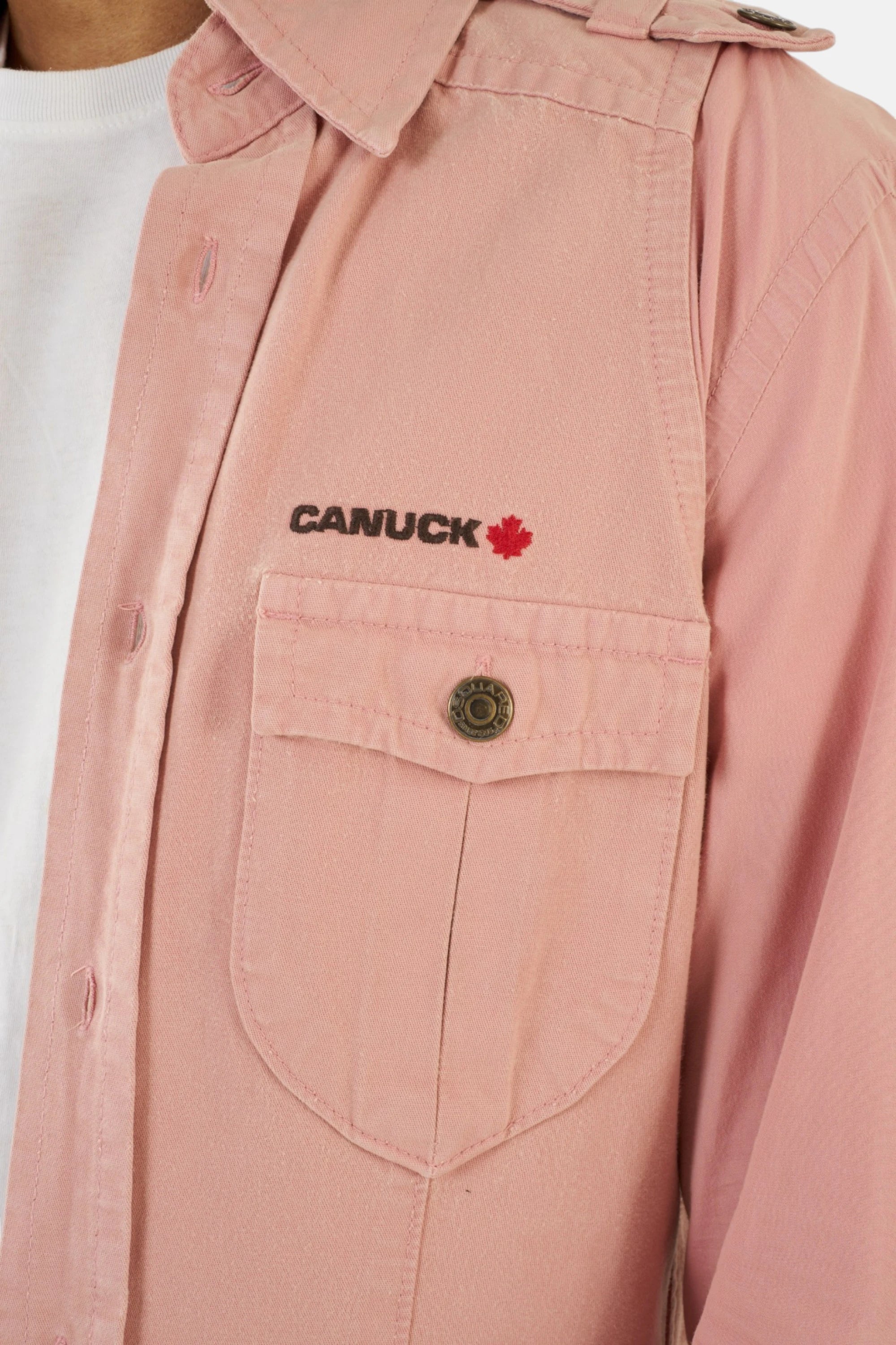 Dsquared2 camicia pink, vista posteriore