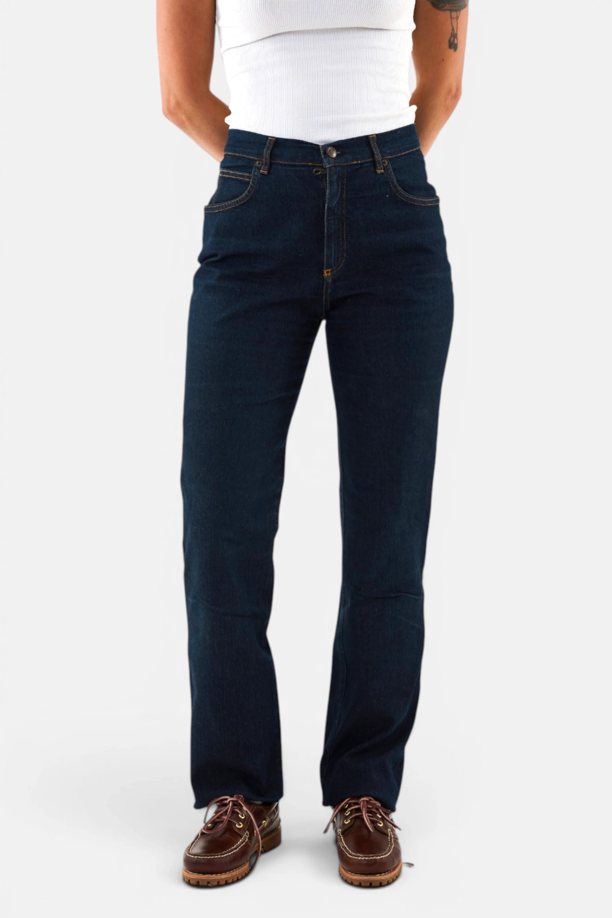 Jeans Marlboro Classic denim donna, vista frontale