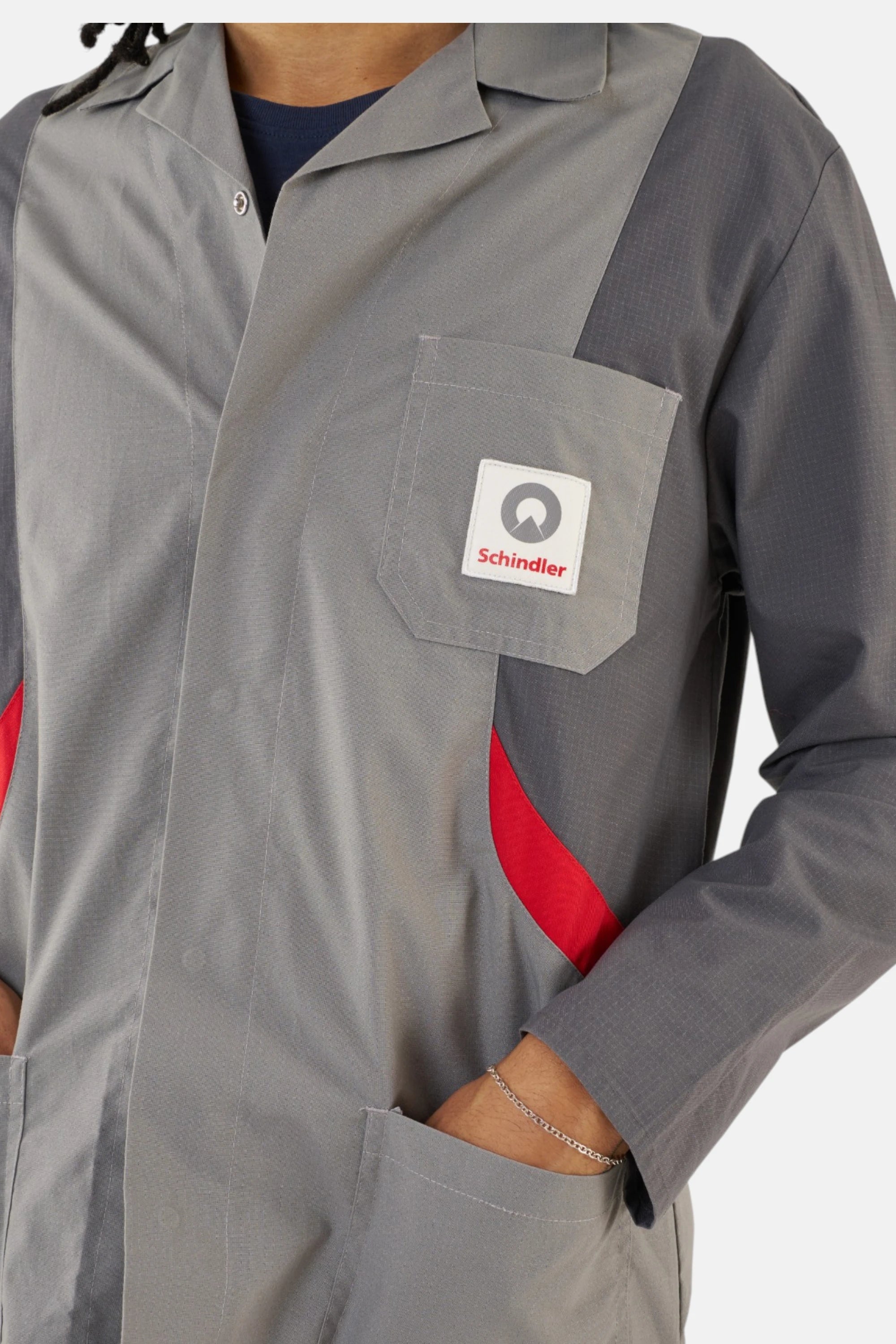 Vintage Workwear camicia Sandler, vista posteriore