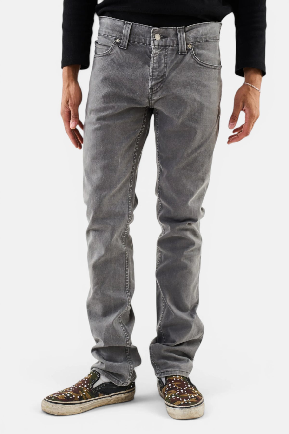 Jeans Levi's 511 grey, vista frontale