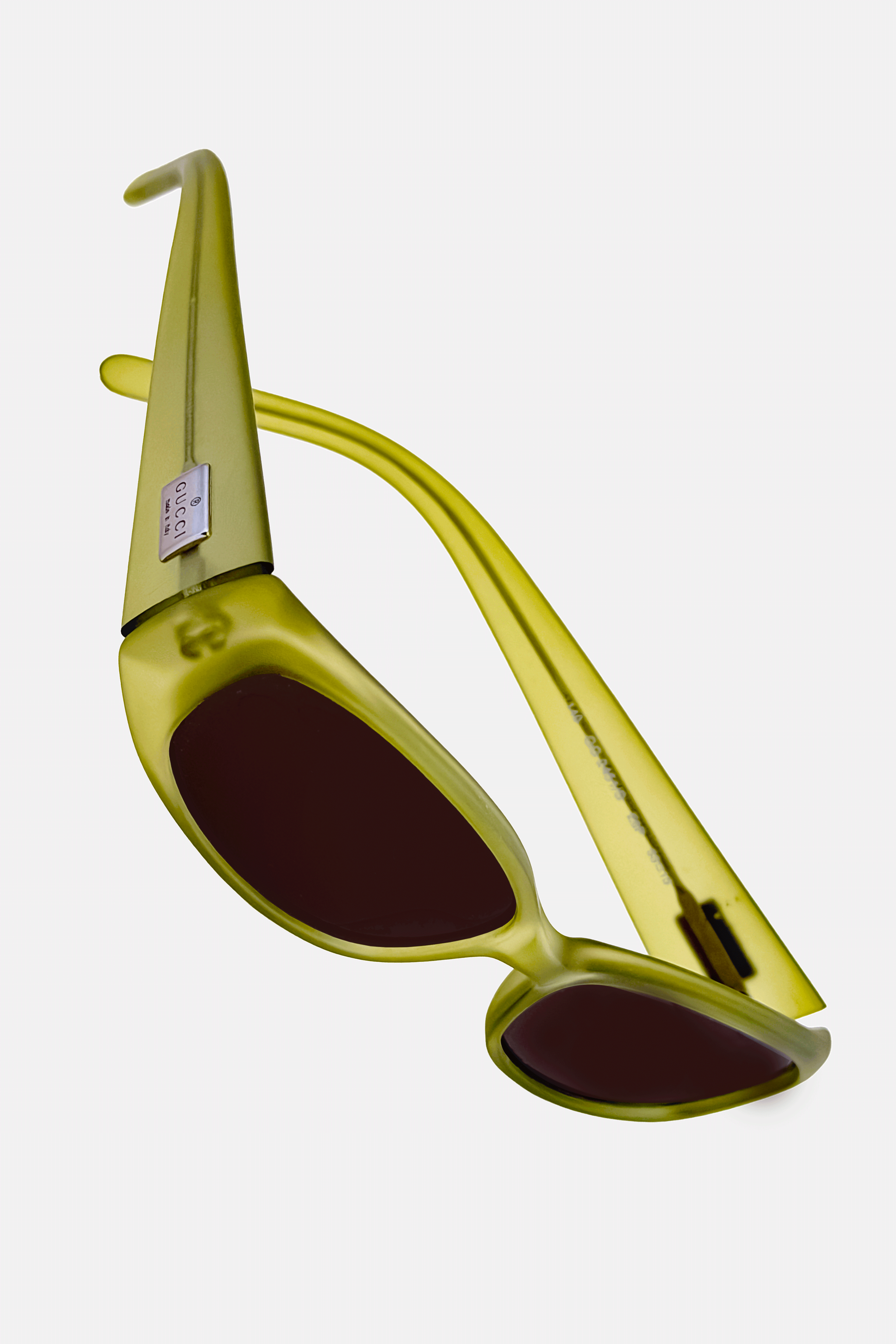 Gucci Occhiali da Sole Black Green frontale