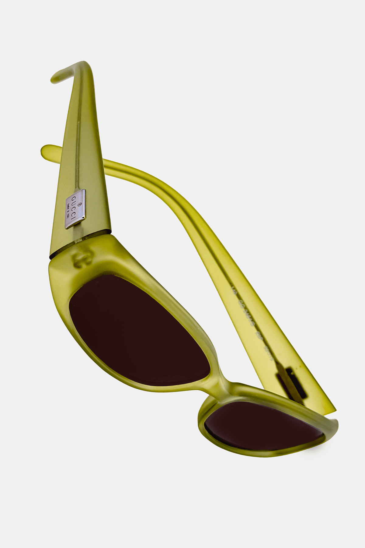 Gucci Occhiali da Sole Black Green frontale