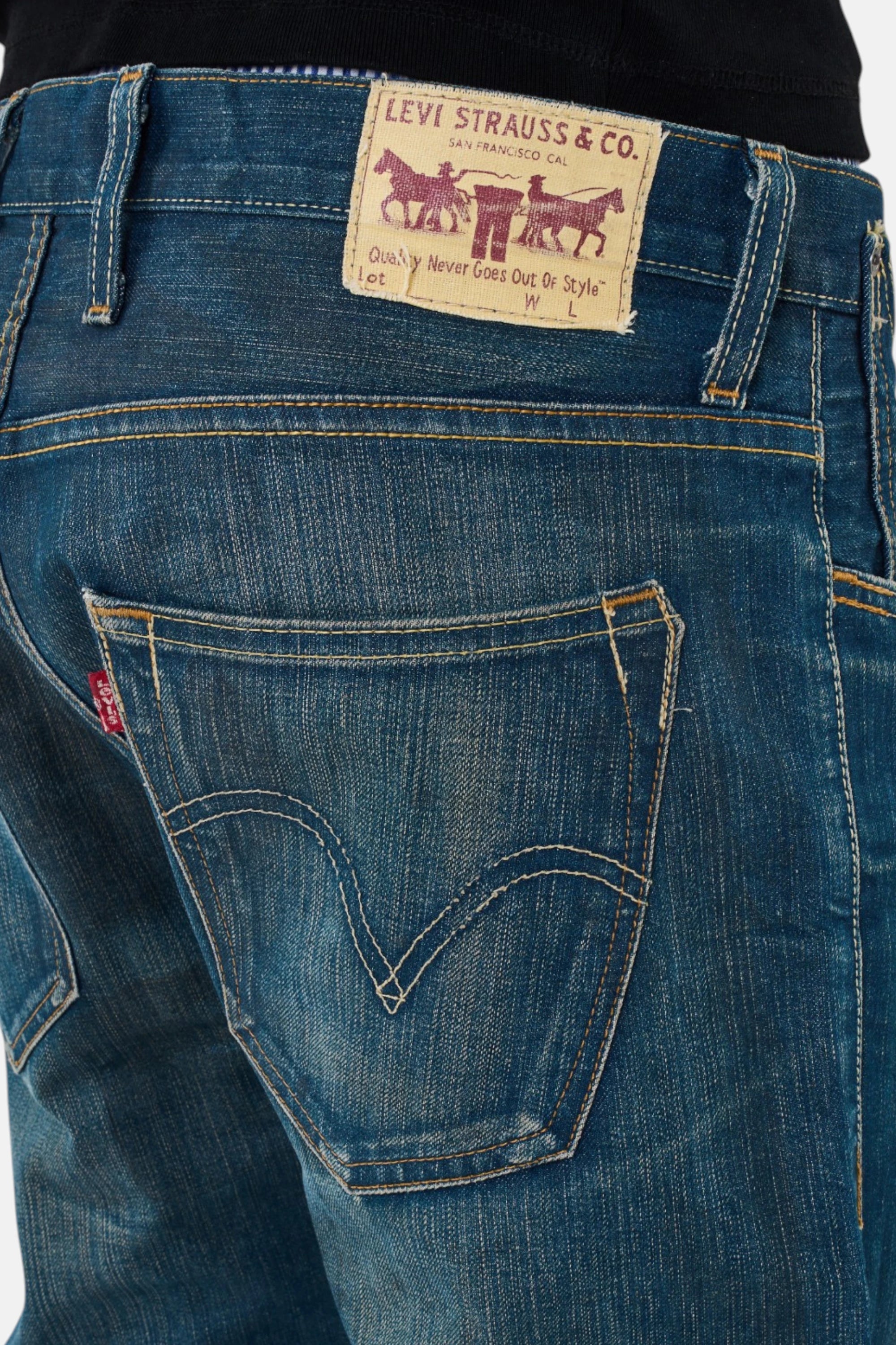 Denim Levi's 504, dettaglio patch