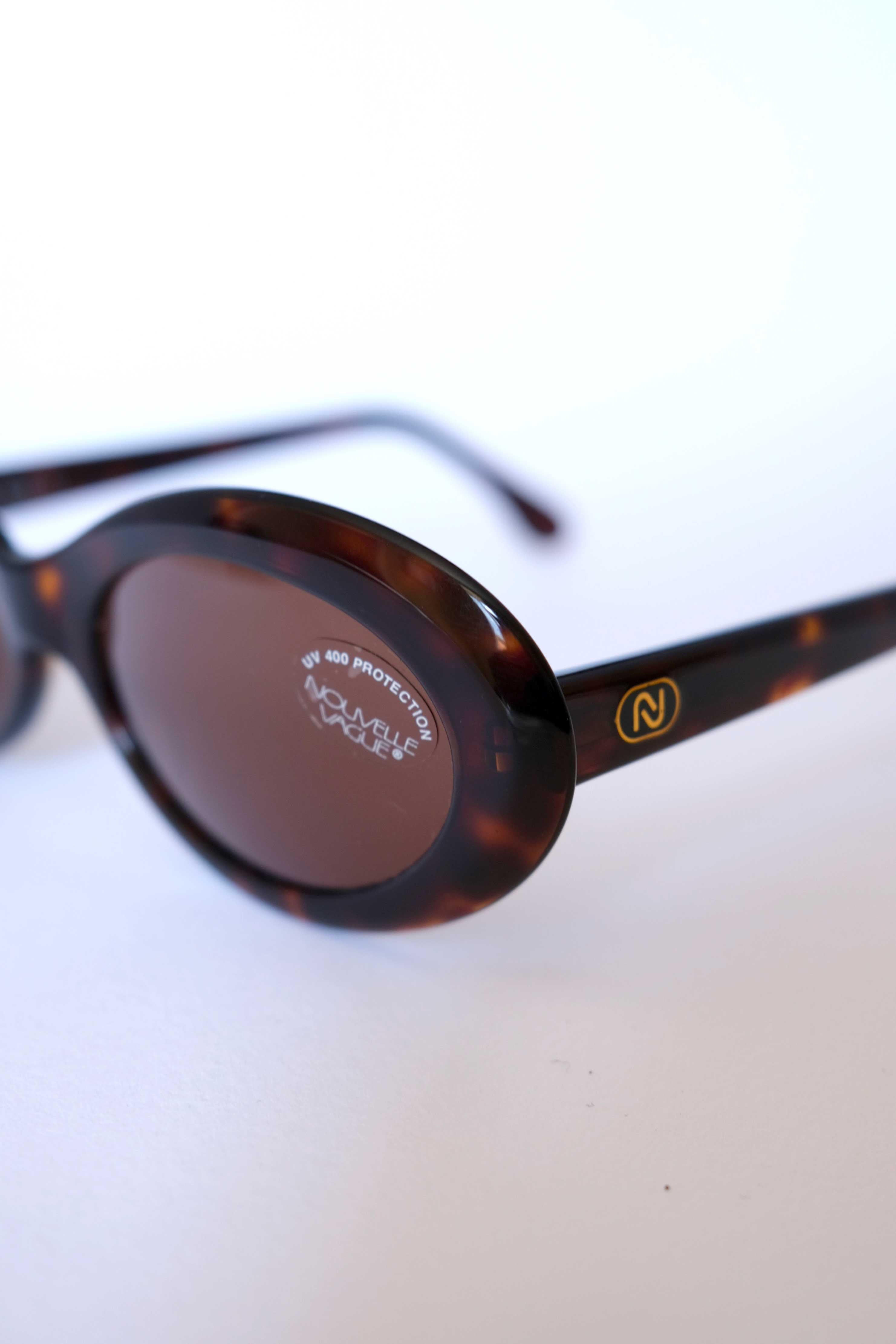 Nouvelle Vague Occhiali Brown Tartan dettaglio
