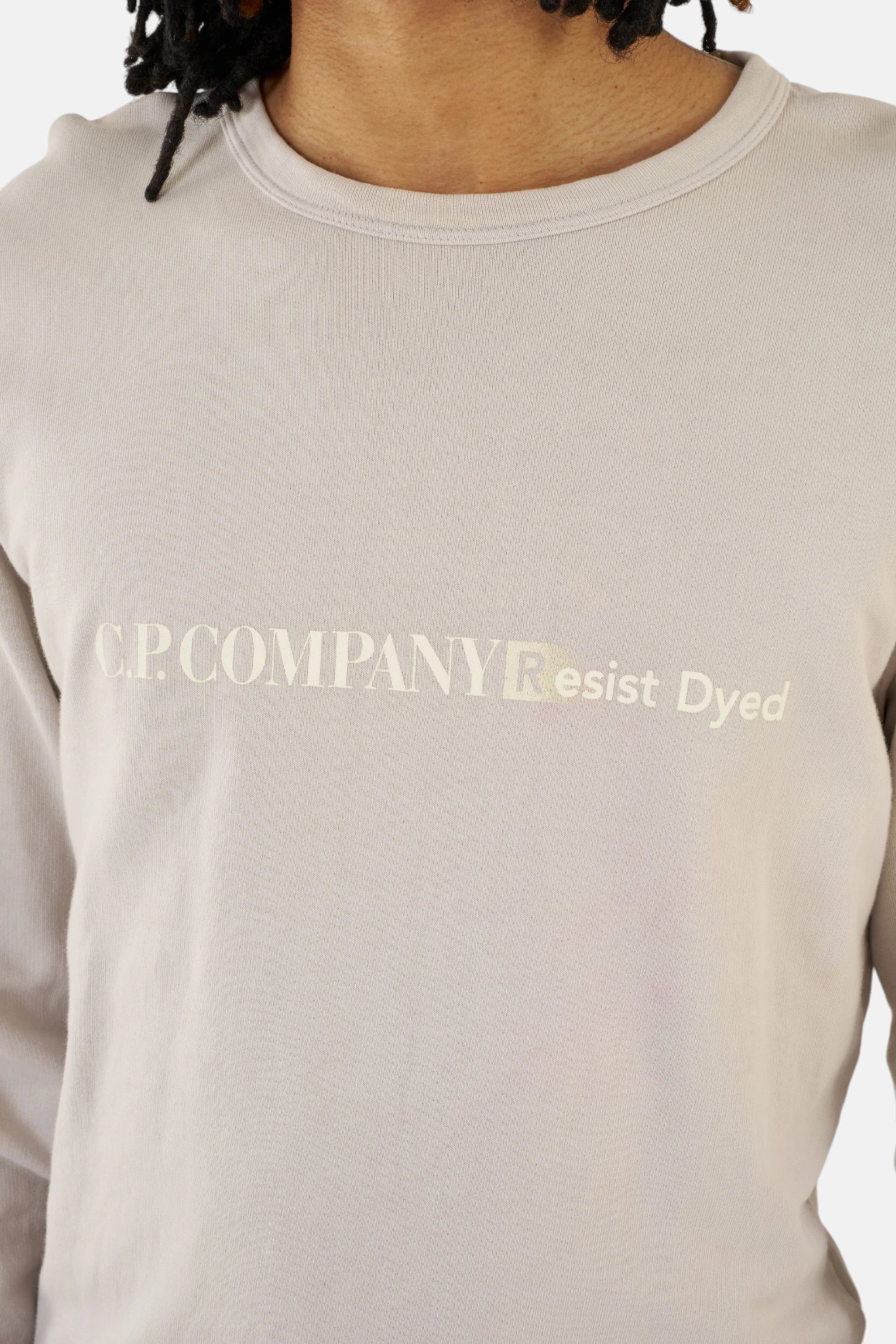 C.P. Company Felpa beige/grey, vista posteriore