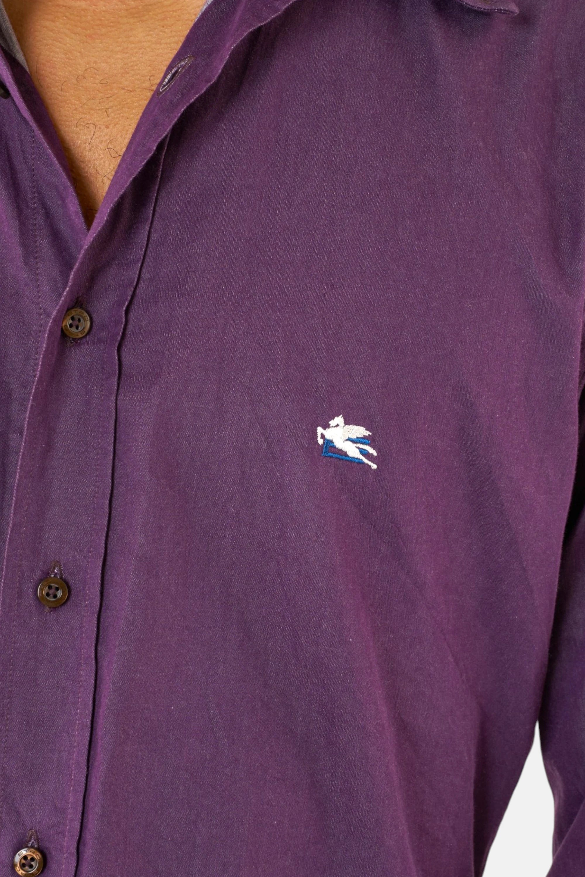 Etro camicia violetto, vista posteriore