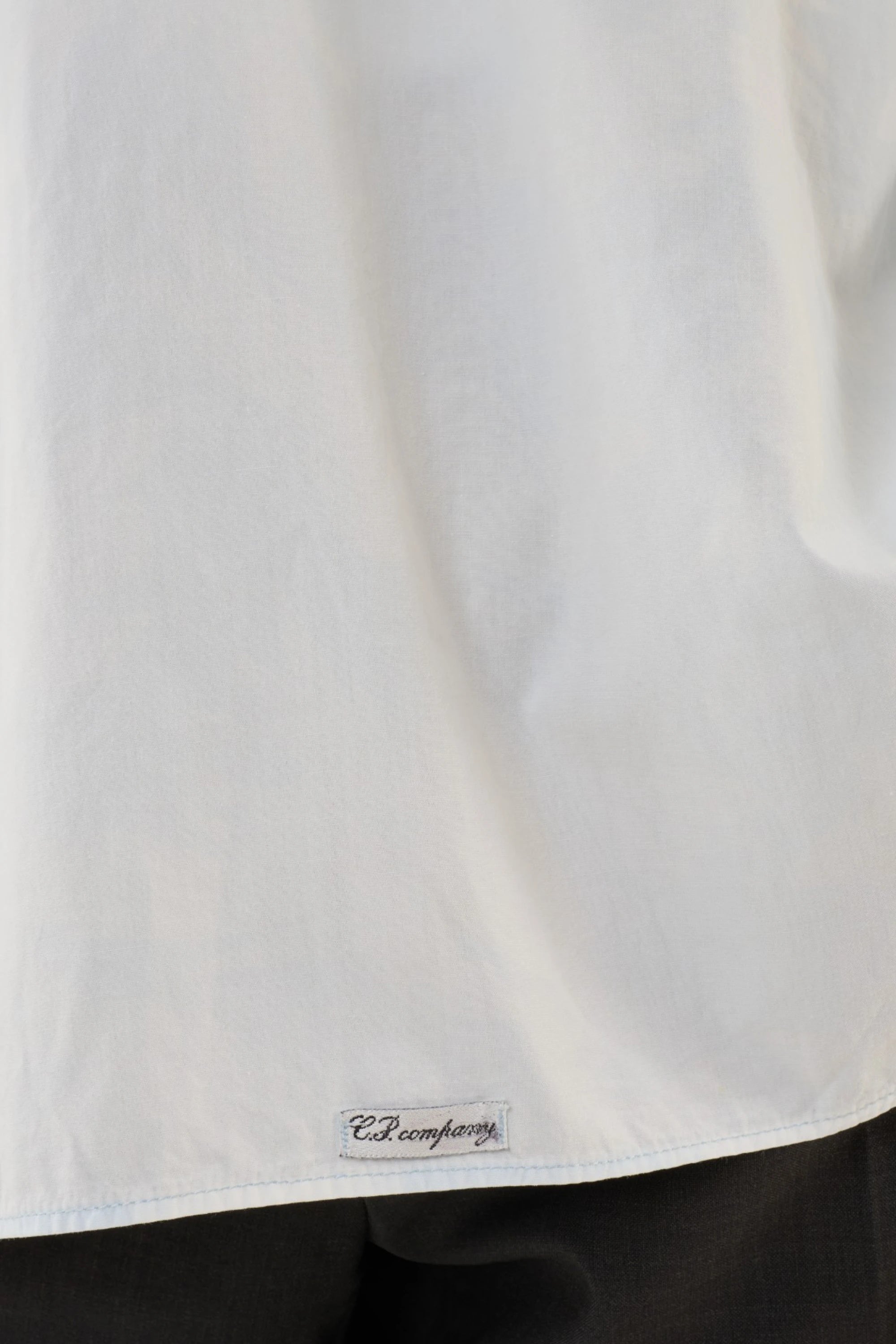 C.P. Company camicia white, vista posteriore