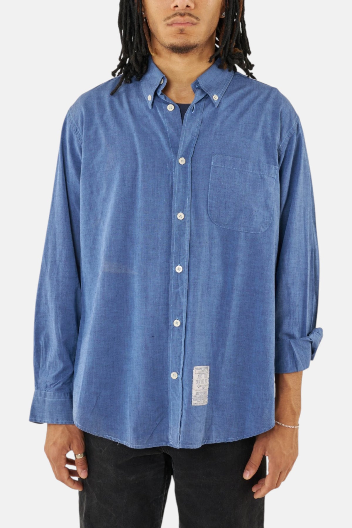 Chesterfield Legend camicia blue, vista frontale