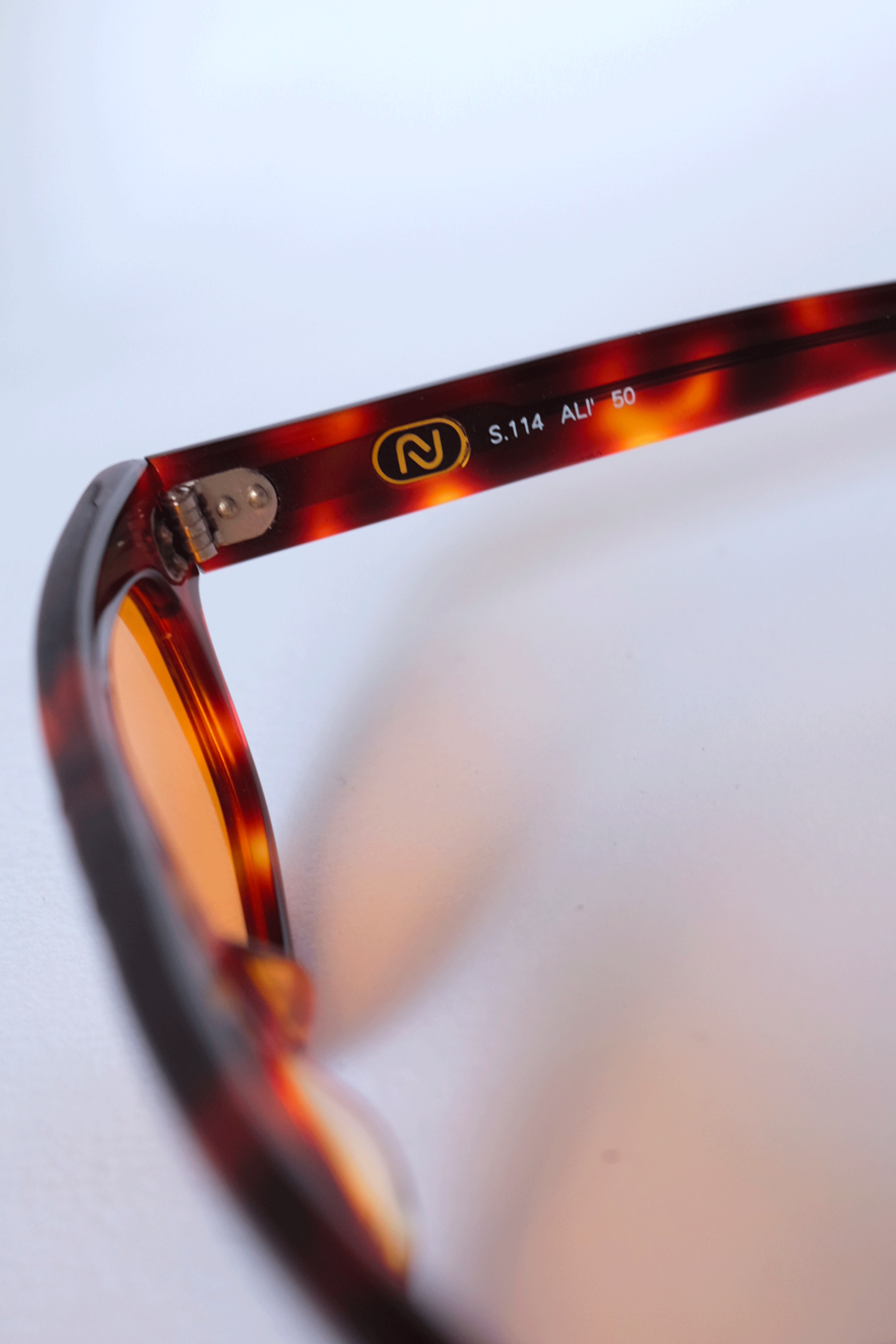 Nouvelle Vague Occhiali Orange Tartan laterale