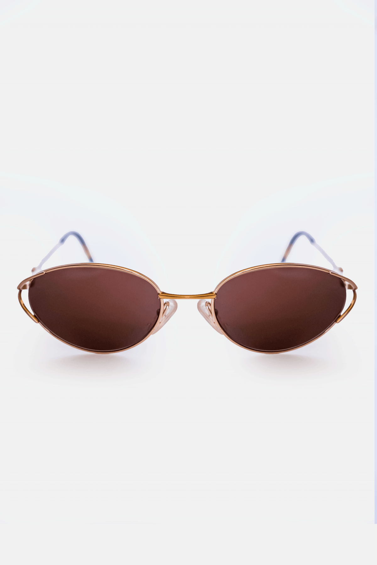 Valentino Occhiali da Sole Gold Brown frontale