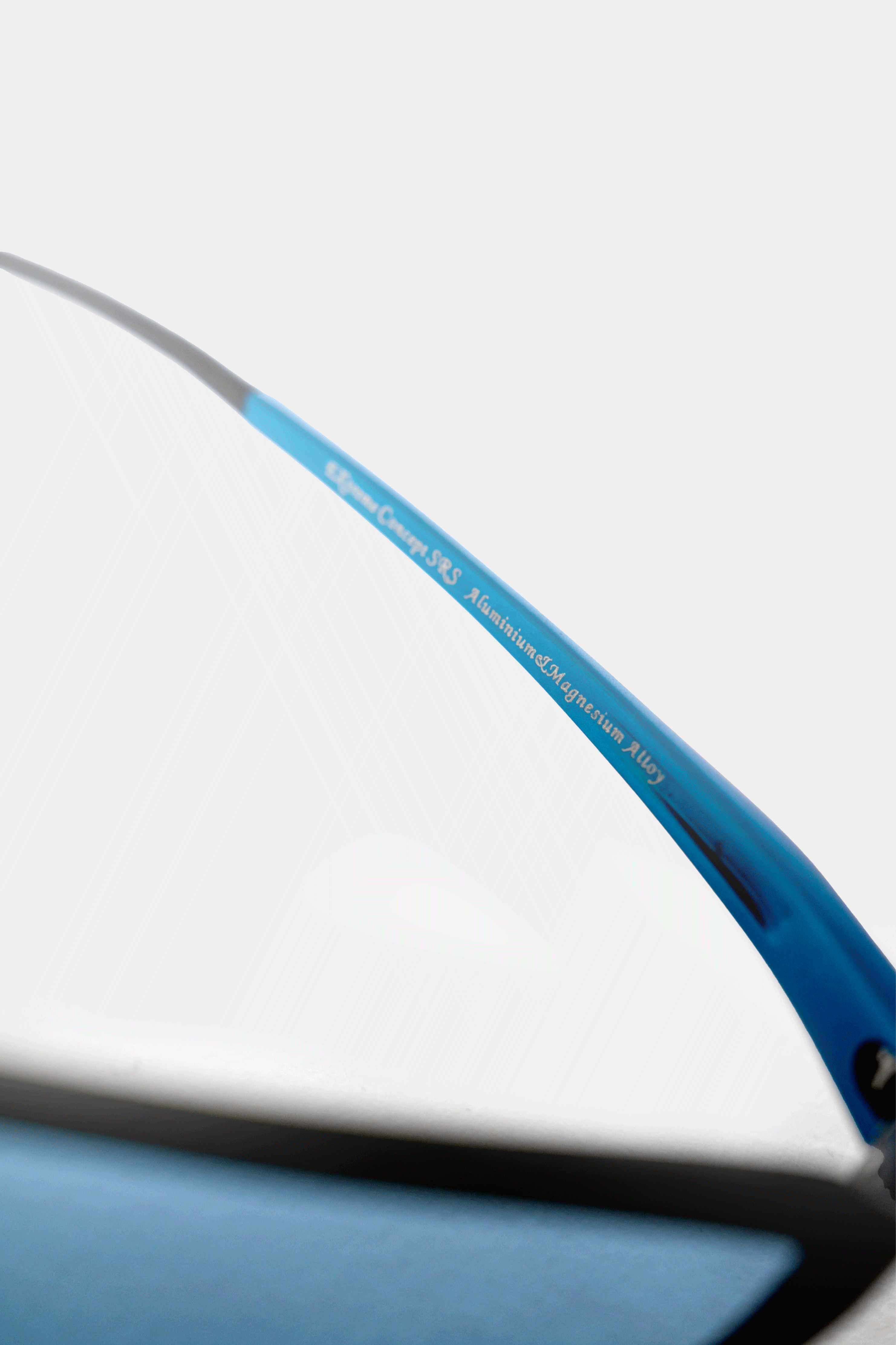 Extreme Concept Occhiali Blue Aluminium laterale