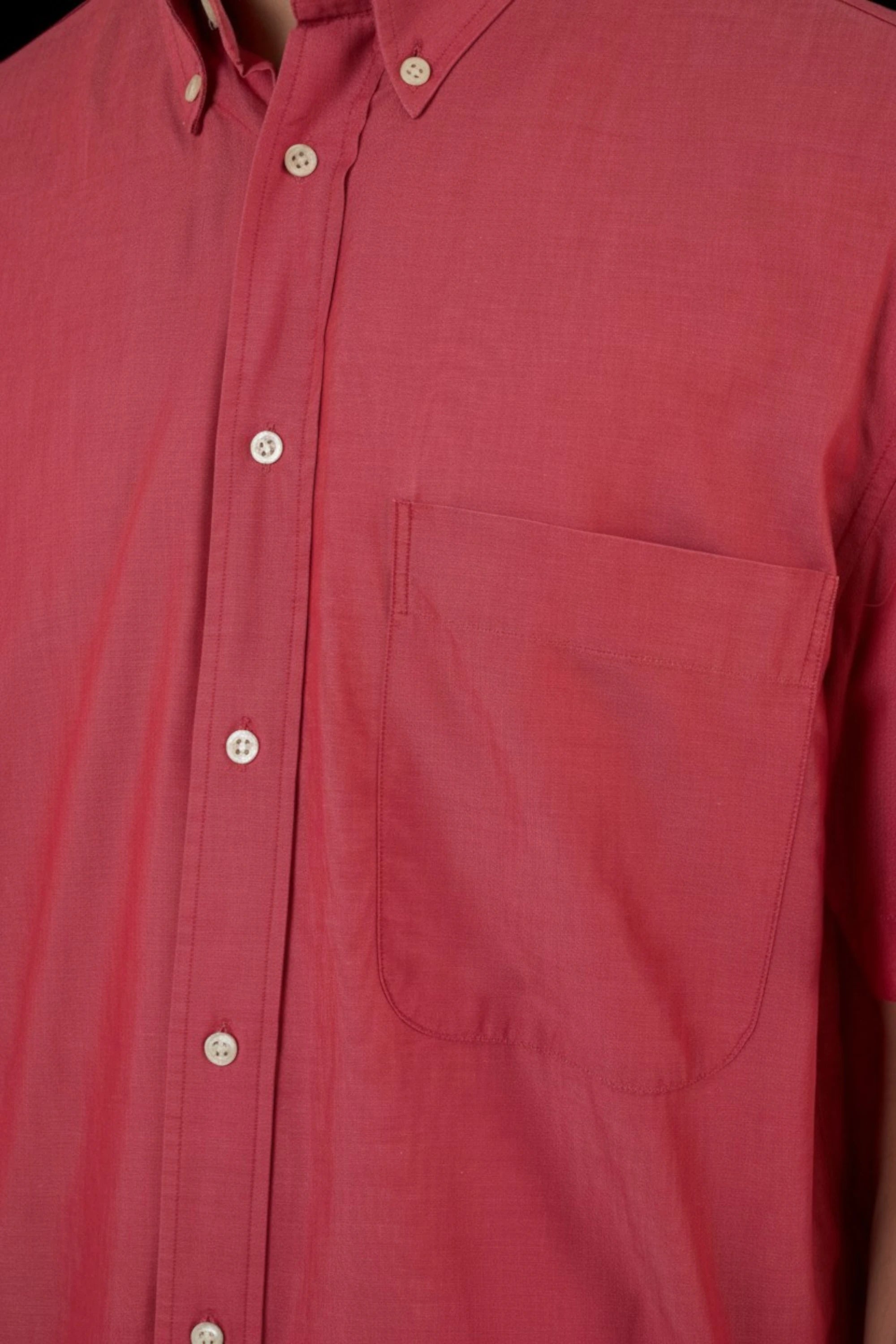 Cacharel camicia porpora, vista posteriore