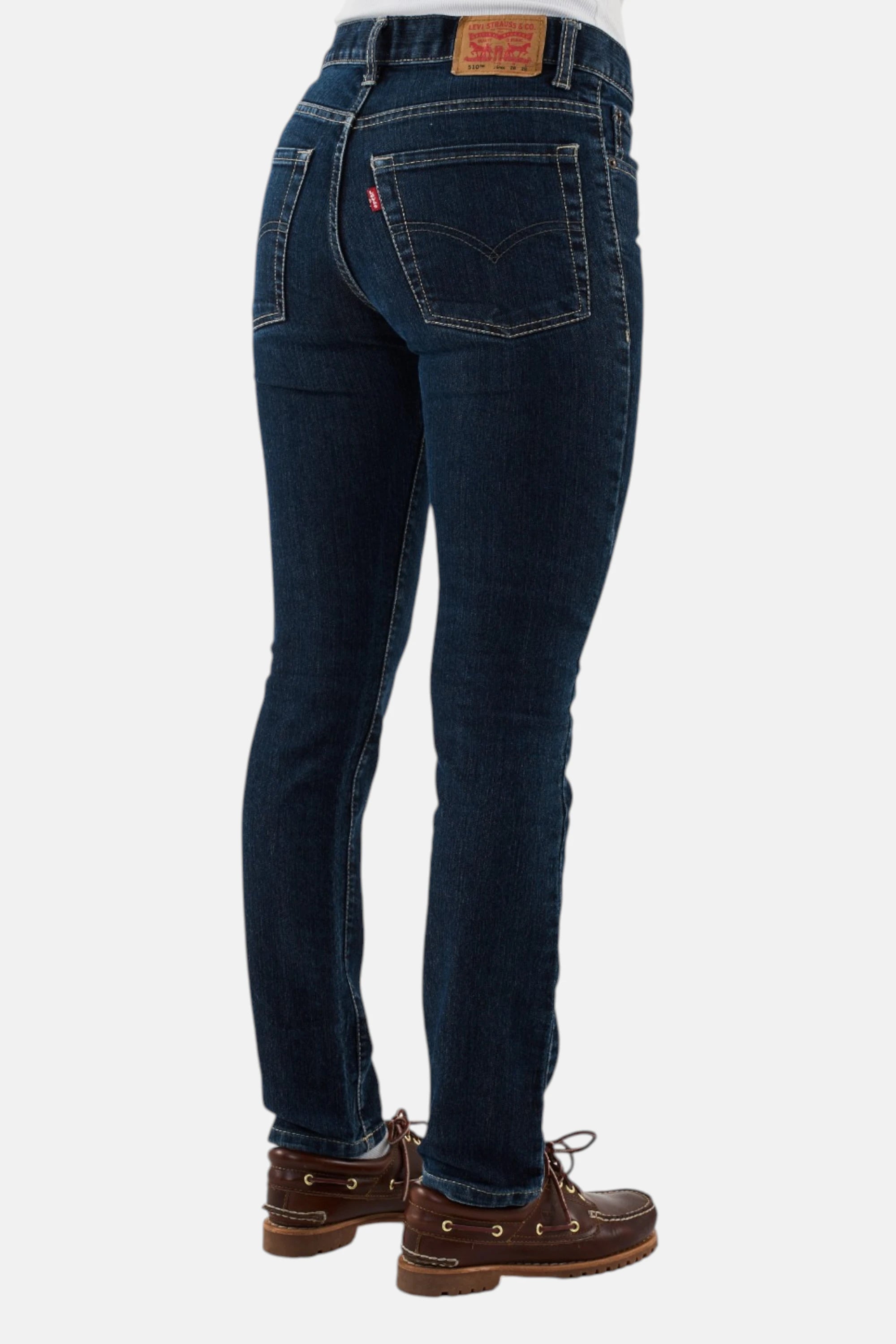 Jeans Levi's 510 skinny denim donna, vista posteriore