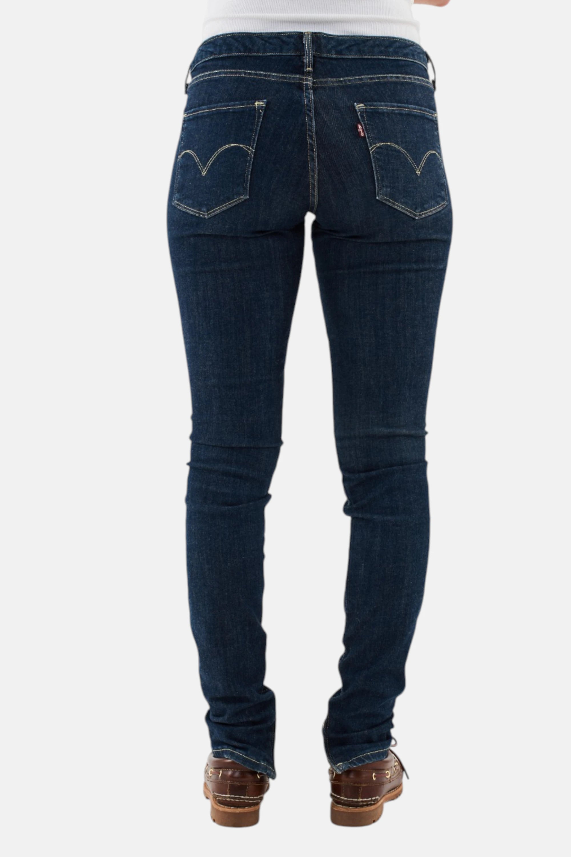 Jeans Levi's denim donna, vista posteriore